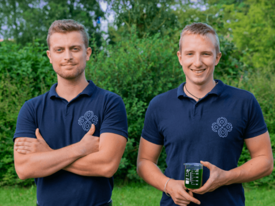 Romain Dhenin et Romain Baheux, 26 ans, ont créé à Lille Bioteos en juin 2021.